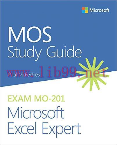 [FOX-Ebook]MOS Study Guide for Microsoft Excel Expert Exam MO-201