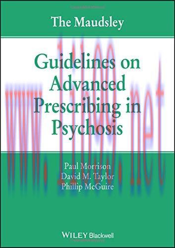 [AME]The Maudsley Guidelines on Advanced Prescribing in Psychosis