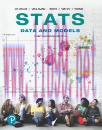 (PDF)Stats Data and Models 3rd Canadian Edition by Richard D. De Veaux