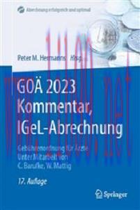 [AME]GO&Auml; 2023 Kommentar, IGeL-Abrechnung: Geb&uuml;hrenordnung f&uuml;r &Auml;rzte (Abrechnung erfolgreich und...