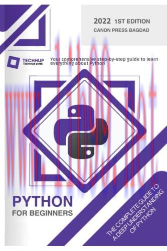 [FOX-Ebook]Python for beginners: Your comprehensive step-by-step guide to learn everything abou...