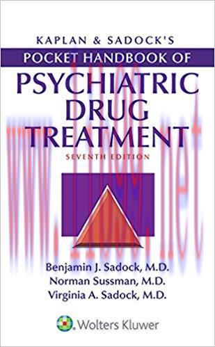 (PDF)Kaplan & Sadock&rsquo;s Pocket Handbook of Psychiatric Drug Treatment 7th Edition