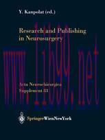 [PDF]Research and Publishing in Neurosurgery