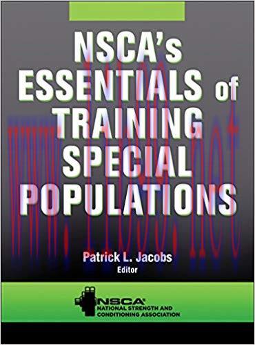 [PDF]NSCA&rsquo;s Essentials of Training Special Populations