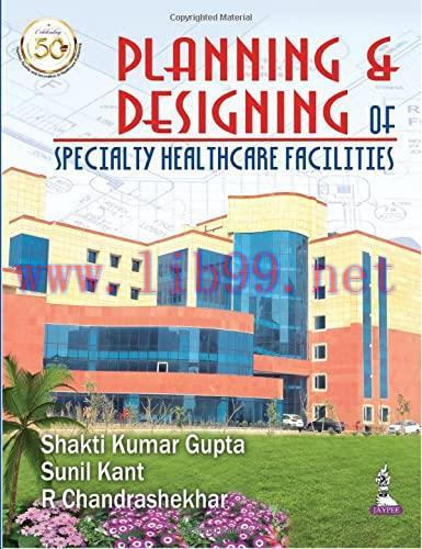 [AME]Planning and Designing of Specialty Healthcare Facilities (Original PDF)