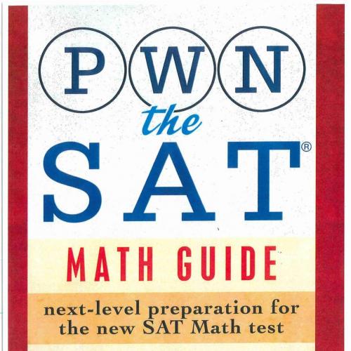 PWN The Sat Math Guide