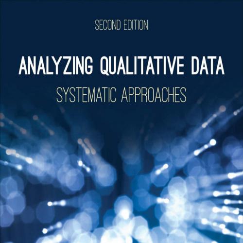 Analyzing Qualitative Data Systematic Approaches 2nd Edition - H. Russell Bernard & Amber Y. Wu...