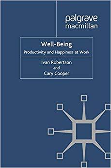 (PDF)Well-being Productivity and Happiness at Work 2011 Edition