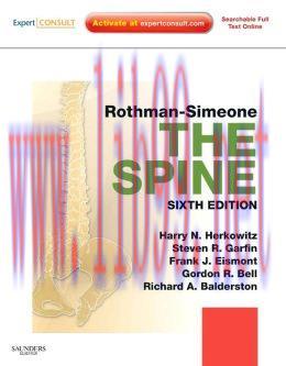 [AME]Rothman Simeone The Spine: Expert Consult, 6th Edition (ORIGINAL PDF from_ Publisher)