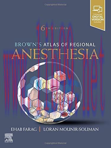 [AME]Brown's Atlas of Regional Anesthesia, 6th Edition (EPUB)