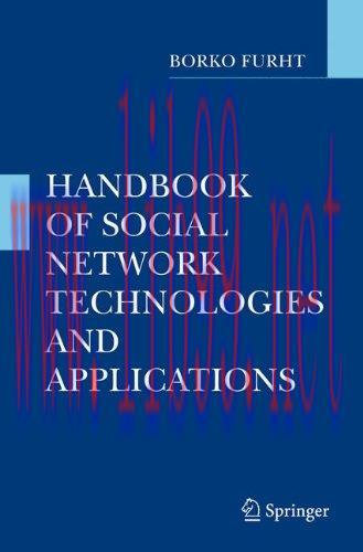 [FOX-Ebook]Handbook of Social Network Technologies and Applications