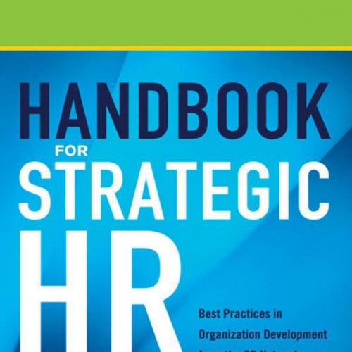 Handbook for Strategic HR by John Vogelsang PhD