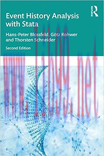 (PDF)Event History Analysis With Stata: 2nd Edition 2nd Edition