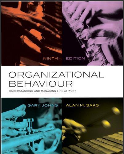 (Test Bank)Organizational Behaviour Understanding and Managing Life at Work 9th Edition.zip
