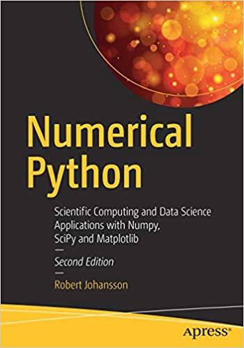 (PDF)Numerical Python Scientific Computing and Data Science Applications with Numpy, SciPy and ...
