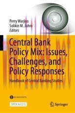 [PDF]Central Bank Policy Mix: Issues, Challenges, and Policy Responses: Handbook of Central Ban...