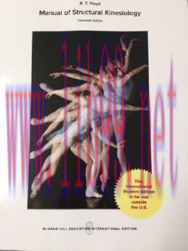 [FOX-Ebook]Manual of Structural Kinesiology, 20th Edition