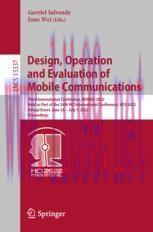 [PDF]Design, Operation and Evaluation of Mobile Communications: Third International Conference,...