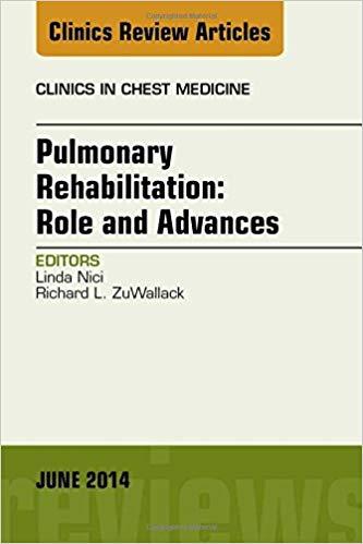 Pulmonary Rehabilitation - Role and Advance