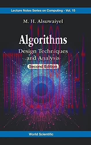[FOX-Ebook]Algorithms: Design Techniques and Analysis, 2nd Edition