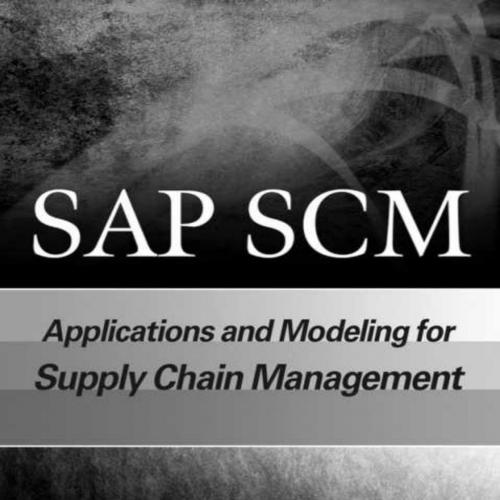 SAP SCM_ Applications and Model - Dan Wood