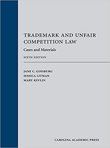 Trademark and Unfair Competition Law Cases and Materials, Sixth Edition 6th Edition PDF+AZW3
