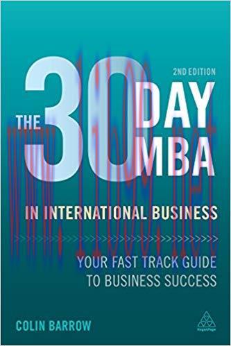 (PDF)The 30 Day MBA in International Business: Your Fast Track Guide to Business Success 2nd Ed...