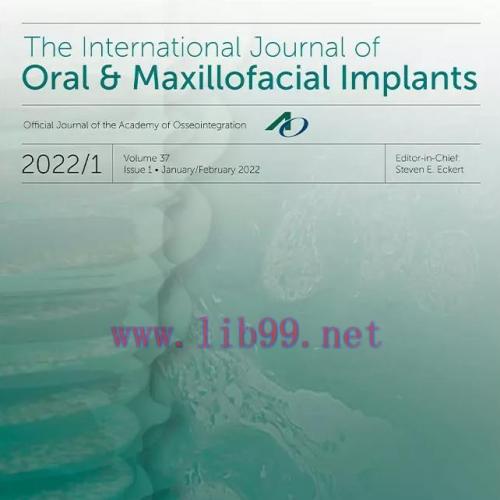 [AME]The International Journal of Oral & Maxillofacial Implants, 01/2022 (True PDF)