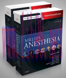 [AME]Miller's Anesthesia, 2-Volume Set, 8th Edition (ORIGINAL PDF from_ Publisher)