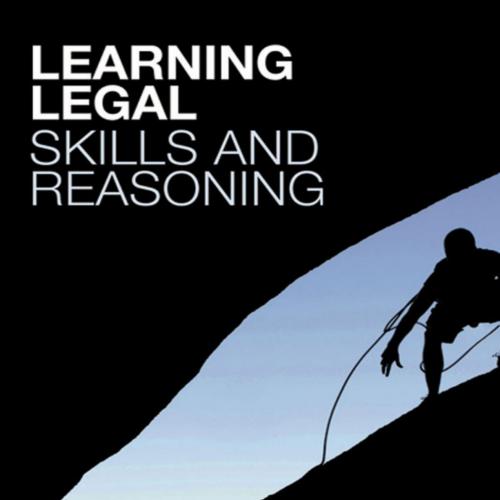 Learning Legal Skills and Reasoning - Sharon Hanson