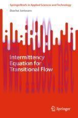 [PDF]Intermittency Equation for Transitional Flow