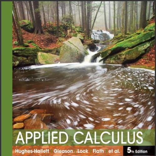 (Test Bank)Applied Calculus 5th Edition by Hughes Hallett.rar