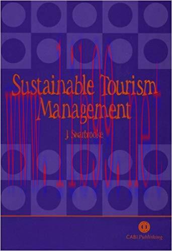(PDF)Sustainable Tourism Management First Edition