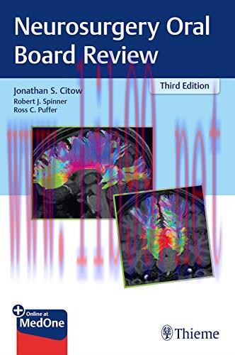 [AME]Neurosurgery Oral Board Review, 3rd Edition (Original PDF)