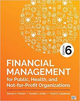 (PDF)Financial Management for Public, Health, and Not-for-Profit Organizations 6th Edition