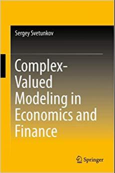 (PDF)Complex-Valued Modeling in Economics and Finance 2012 Edition