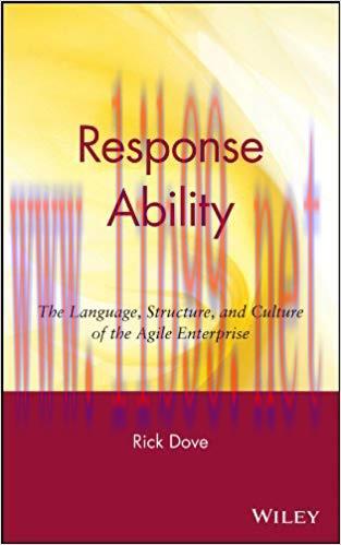 (PDF)Response Ability: The Language, Structure, and Culture of the Agile Enterprise 1st Edition