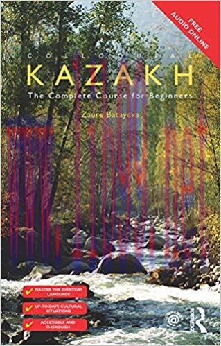 Colloquial Kazakh 1st Edition,
