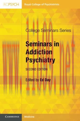 [AME]Seminars in Addiction Psychiatry (College Seminars Series), 2nd Edition (Original PDF)