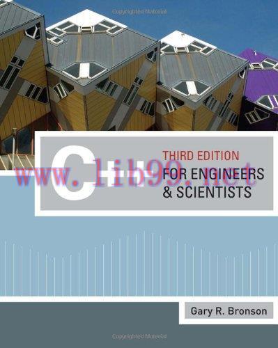 [FOX-Ebook]C++ for Engineers and Scientists, 3rd Edition