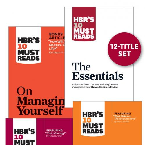 HBR's 10 Must Reads Collection (12 Books), The