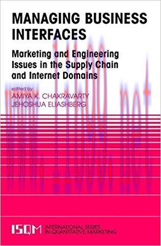 (PDF)Managing Business Interfaces: Marketing and Engineering Issues in the Supply Chain and Int...