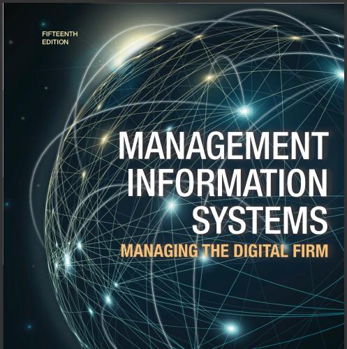 (Solution Manual)Management Information Systems Managing the Digital Firm 15th Edition.zip