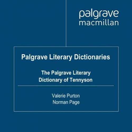 Palgrave Literary Dictionary of Tennyson, The