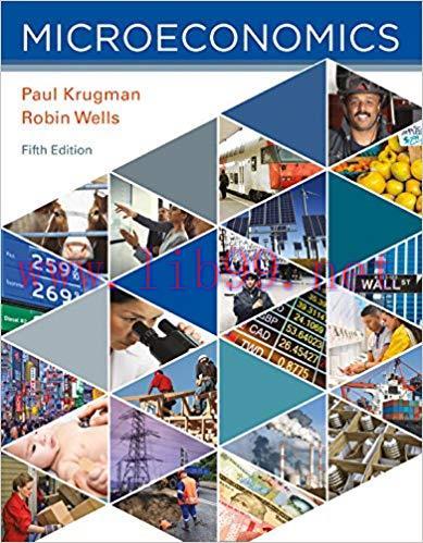 Microeconomics 5th Edition by Paul Krugman 课本