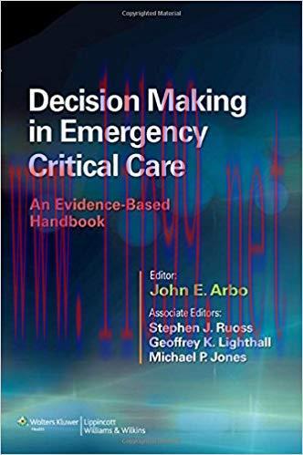 [PDF]Decision Making in Emergency Critical Care +EPUB版