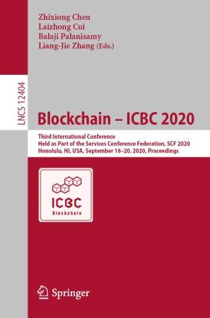 Blockchain &ndash; ICBC 2020
