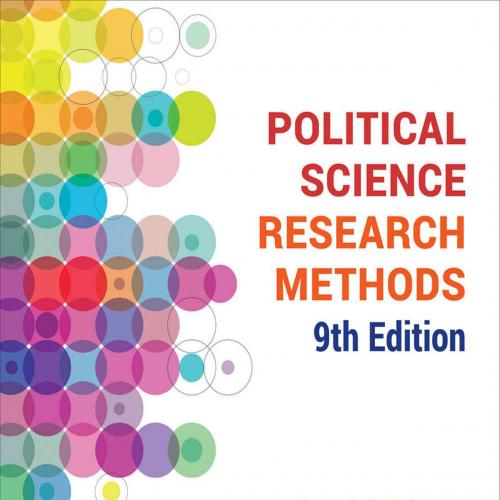 Political Science Research Methods 9th Edition by Janet B. Johnson