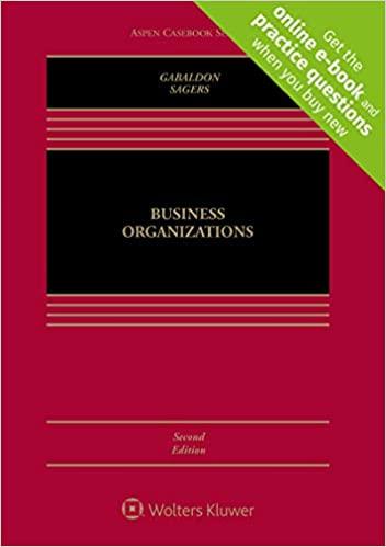 (PDF)Business Organizations (Aspen Casebook)