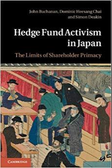 (PDF)Hedge Fund Activism in Japan The Limits of Shareholder Primacy